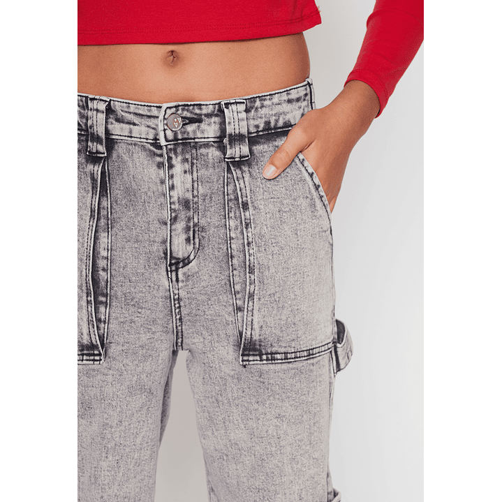 Jeans Wide Leg Lola Gris Familyshop 4