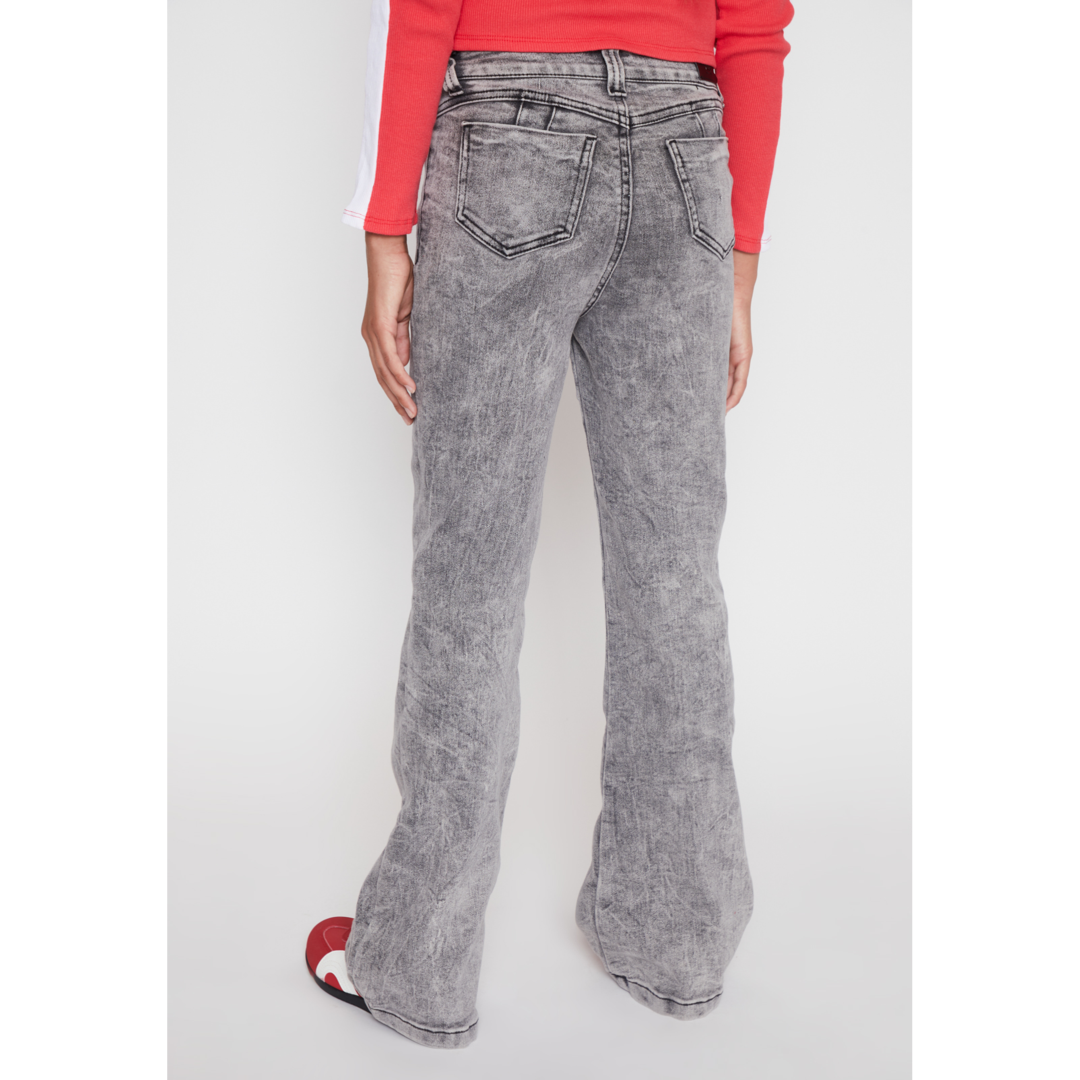 Jeans Flare Lola Gris Familyshop 3