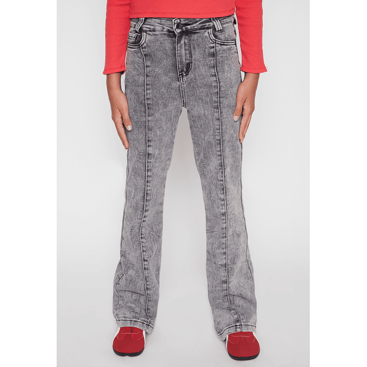 Jeans Flare Lola Gris Familyshop 1
