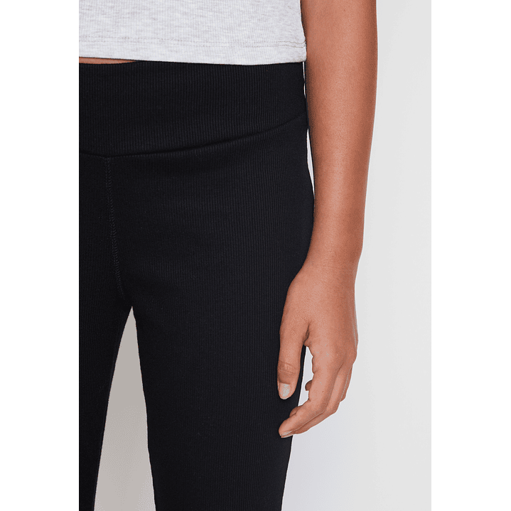 Calza Flare Pretina Ancha Lola Negro Familyshop 4