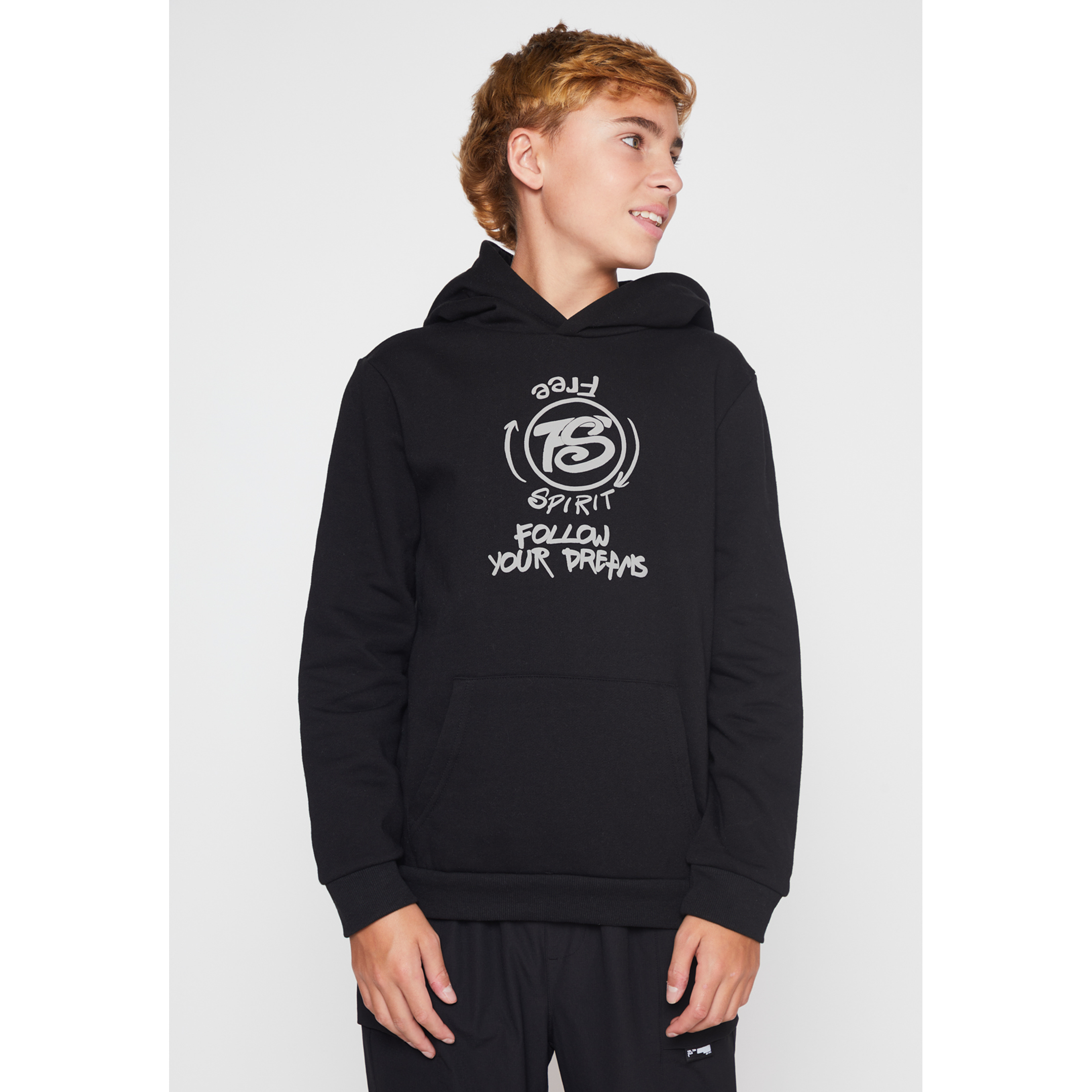 Polerón Graffiti Espalda Lolo Negro Familyshop 1