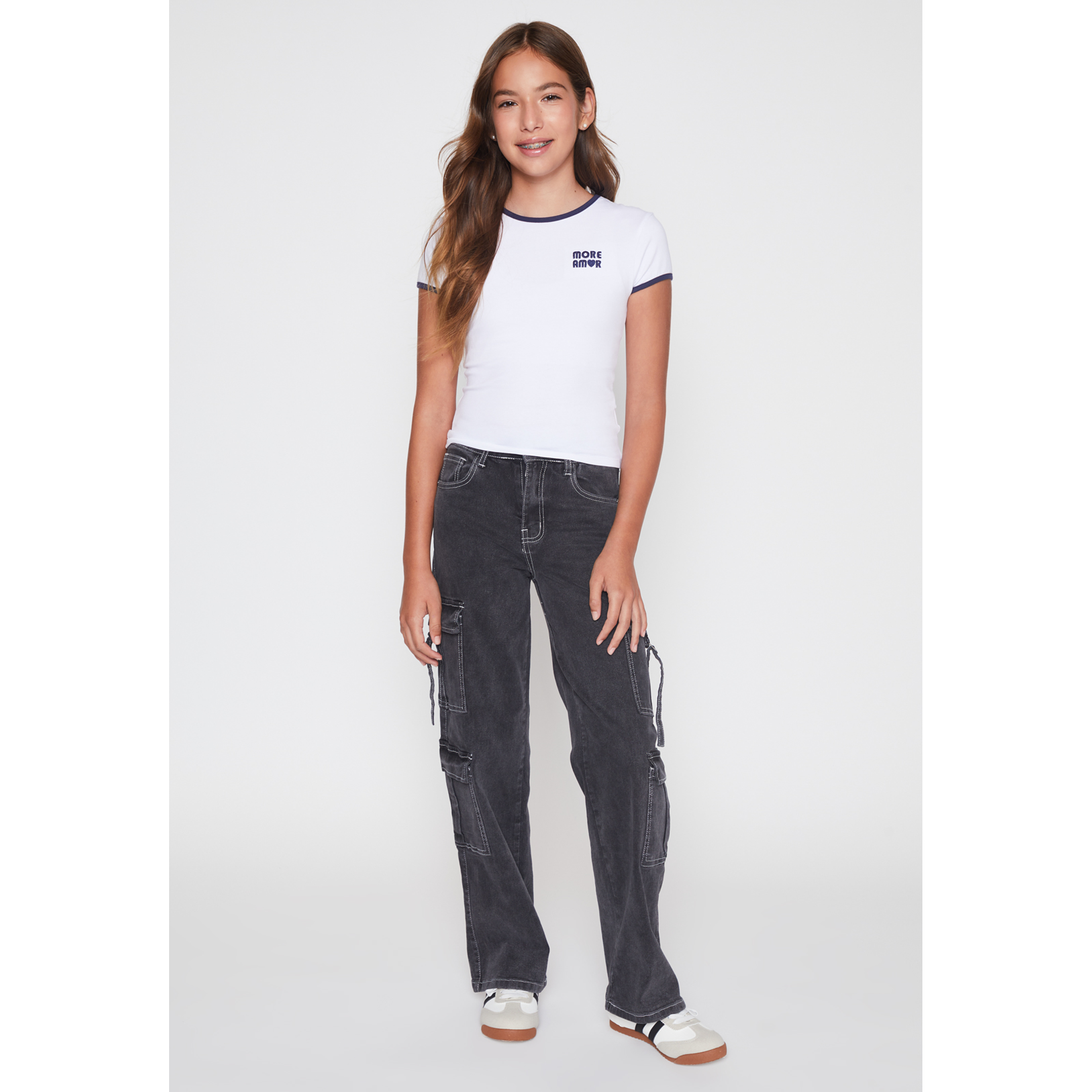 Jeans Cargo Lola Negro Familyshop 2