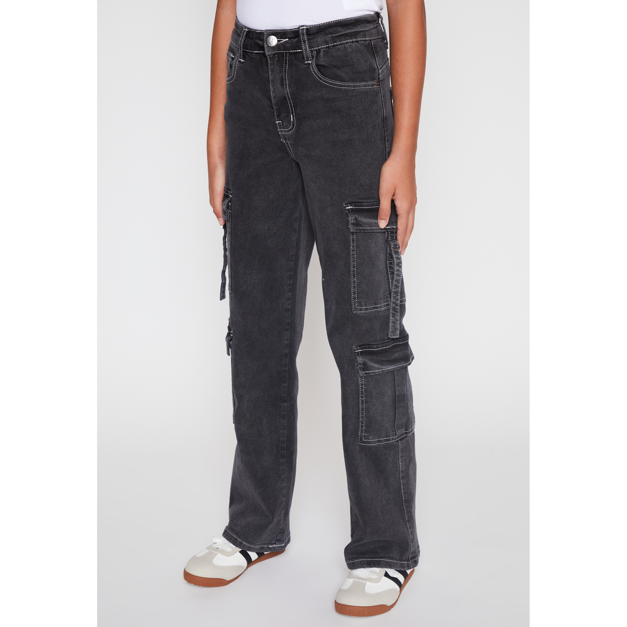 Jeans Cargo Lola Negro Familyshop 1