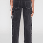 Jeans Cargo Lola Negro Familyshop - Miniatura 4