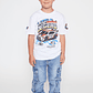 Polera Legend Racing Niño Blanco Familyshop - Miniatura 2