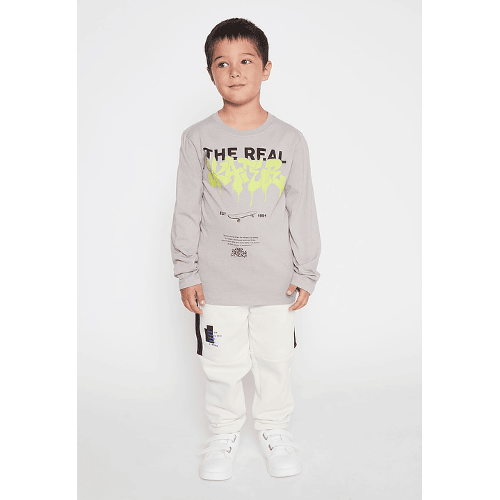 Polera SkaterNiño Gris Familyshop 2