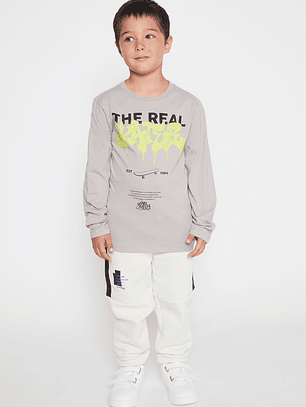 Polera SkaterNiño Gris Familyshop