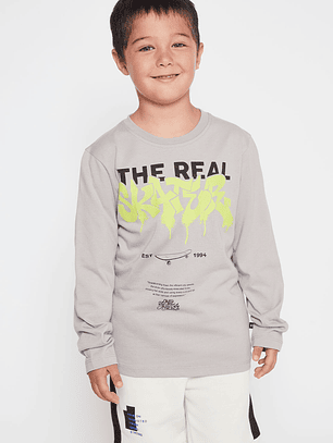 Polera SkaterNiño Gris Familyshop