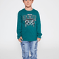 Polera Gamer Niño Verde Familyshop - Miniatura 2