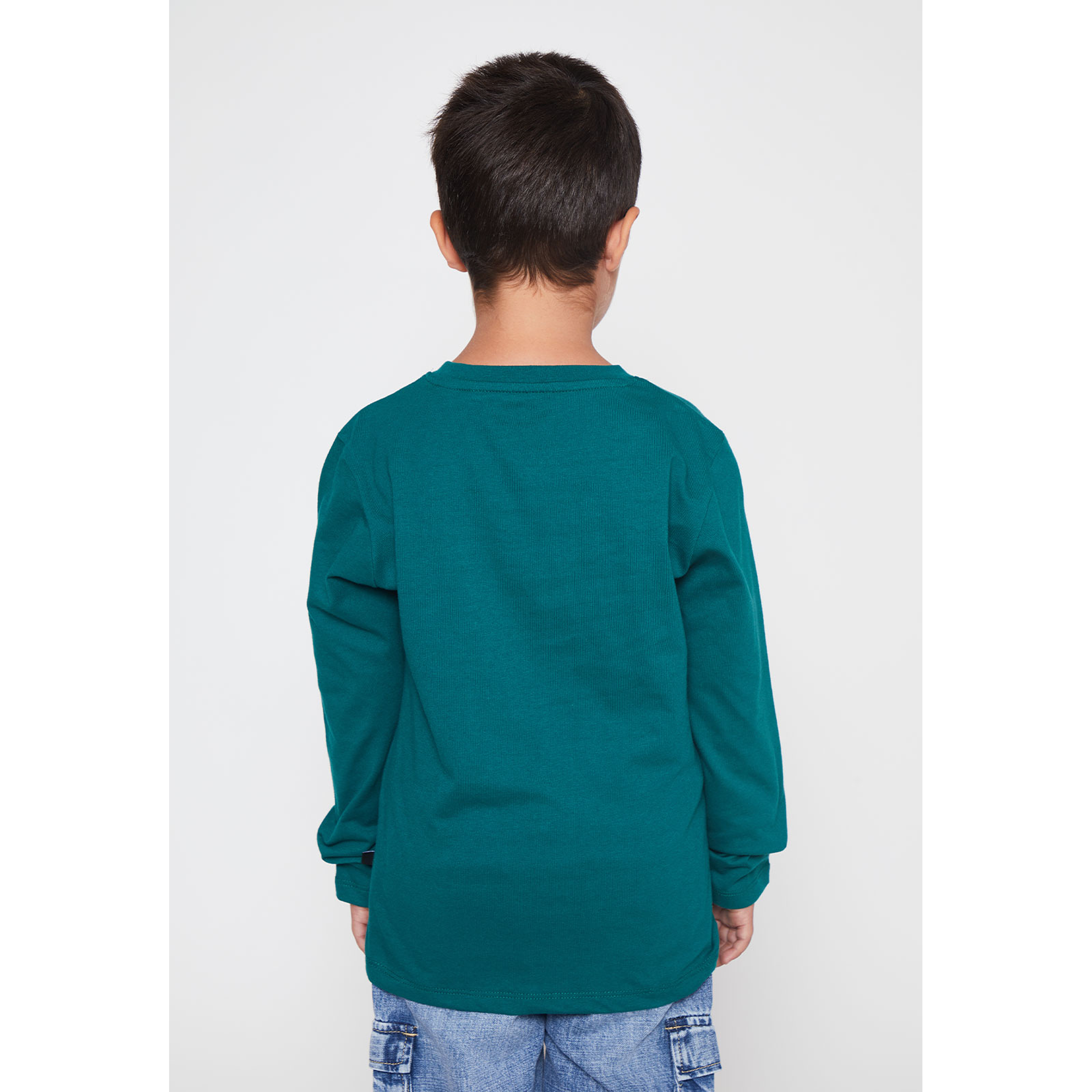 Polera Gamer Niño Verde Familyshop 3