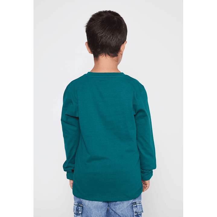 Polera Gamer Niño Verde Familyshop 3