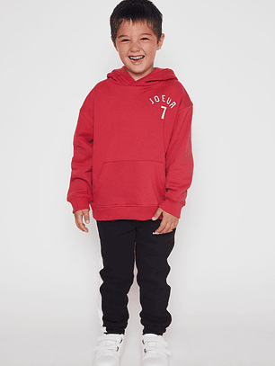 Polerón Número Niño Rojo Familyshop