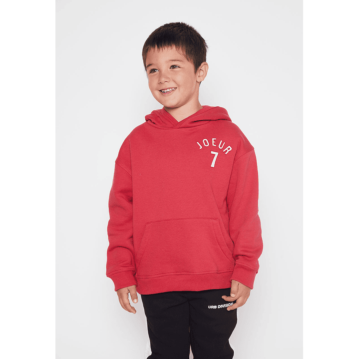Polerón Número Niño Rojo Familyshop 1