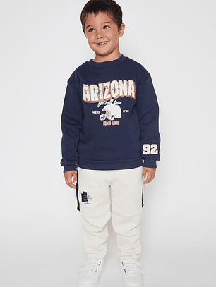 Polerón Arizona Niño Azul Familyshop