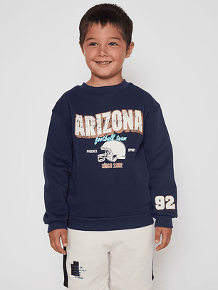 Polerón Arizona Niño Azul Familyshop