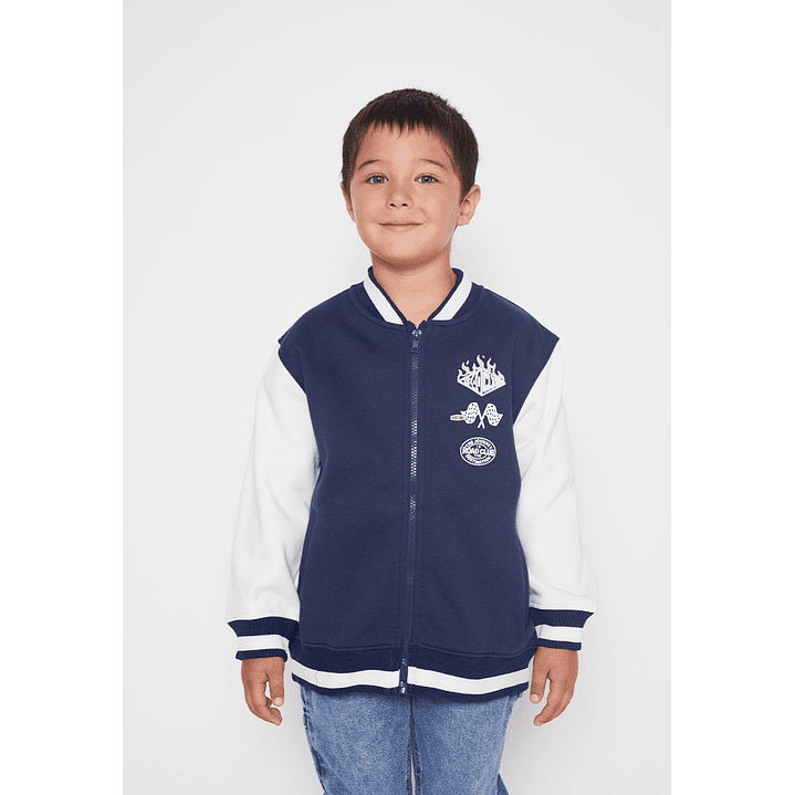 Chaqueta Racer Niño Azul Familyshop 1