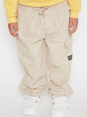 Pantalón Jogger Niño Crudo Familyshop