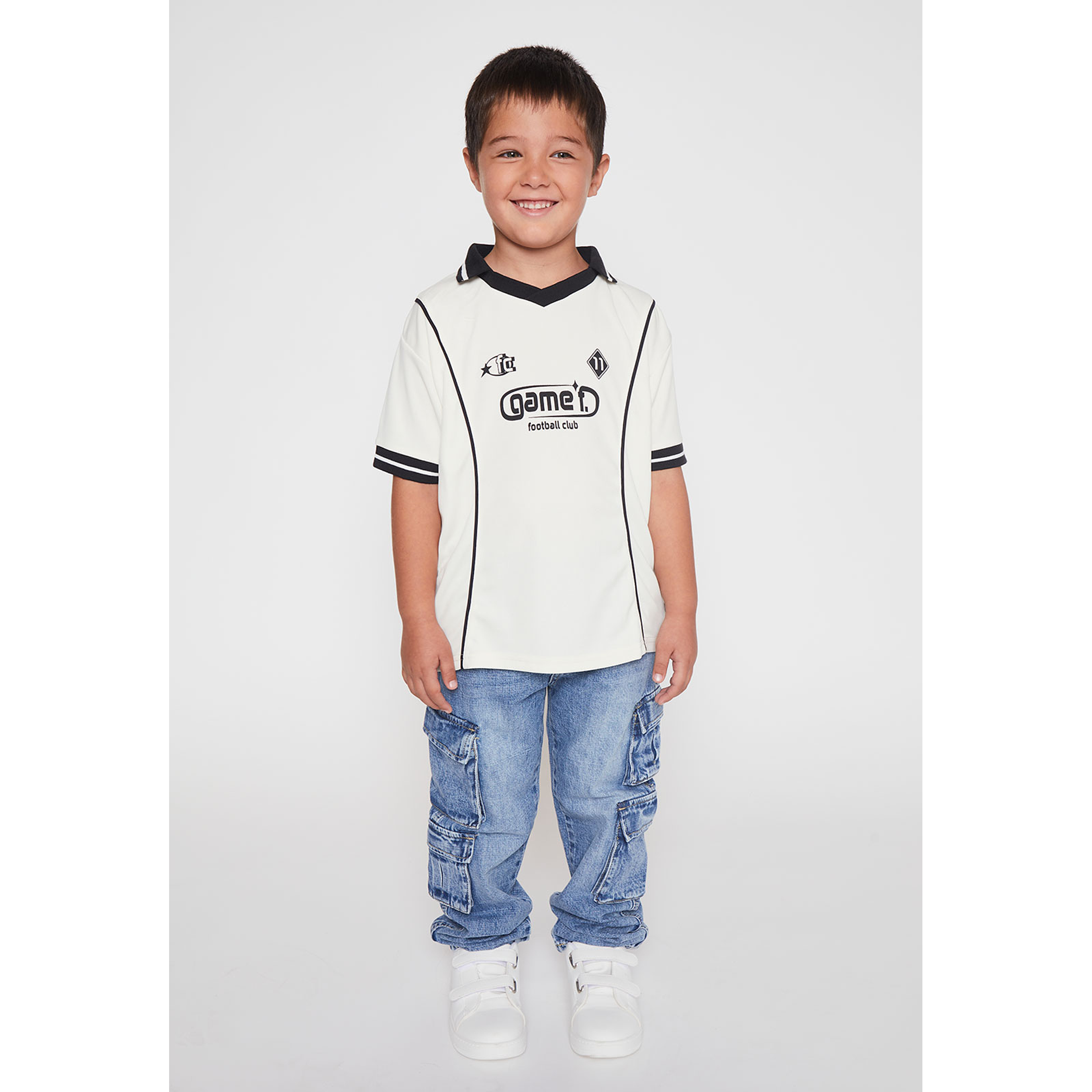 Jeans Loose Multibolsillo Niño Azul Familyshop 2