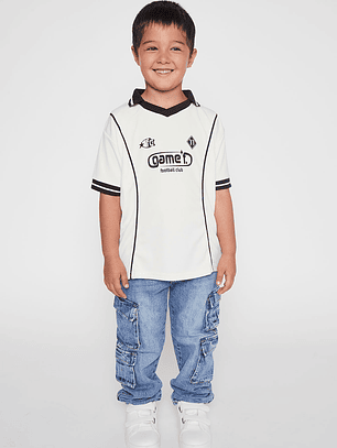 Jeans Loose Multibolsillo Niño Azul Familyshop