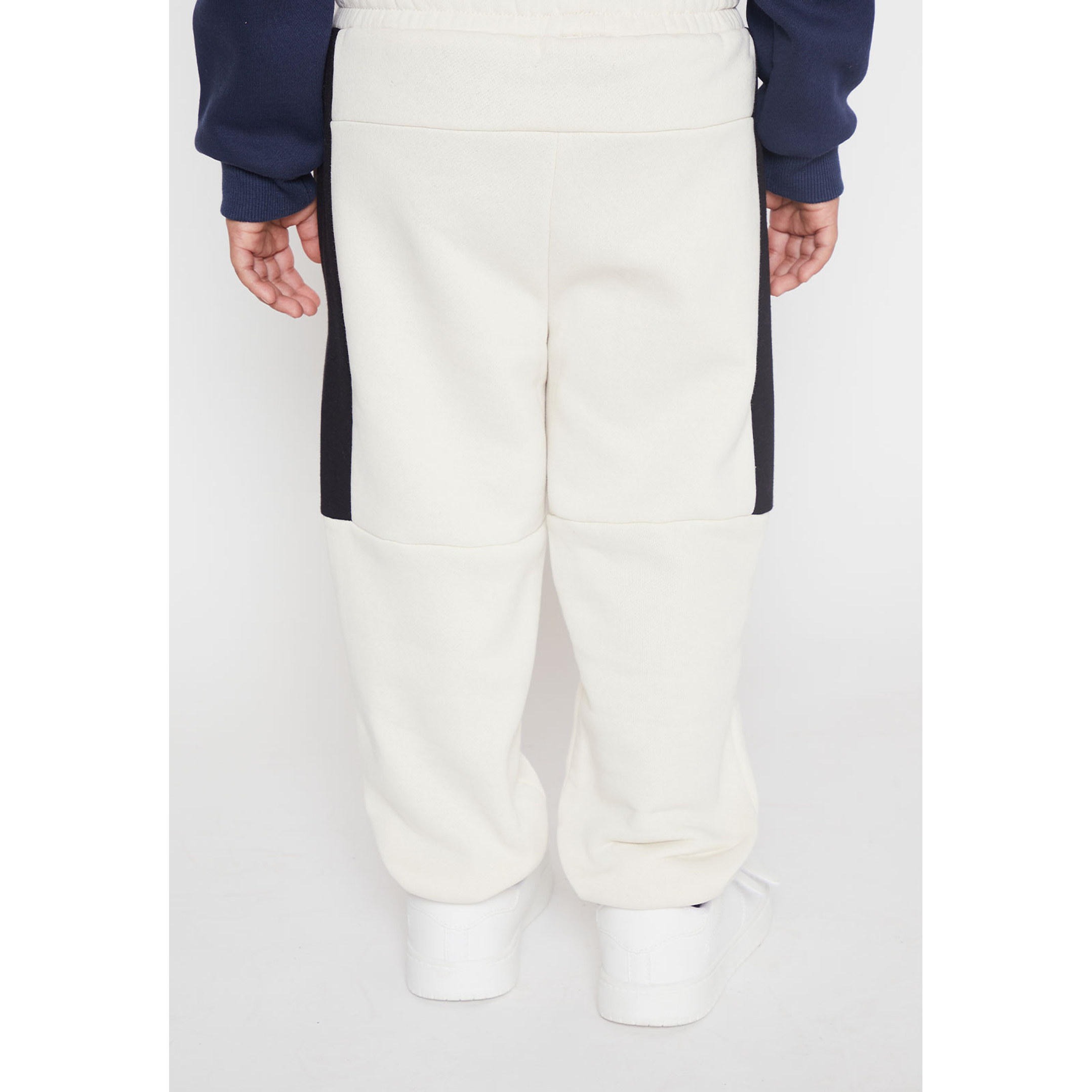 Pantalón Buzo Lateral Niño Crudo Familyshop 3