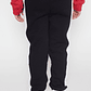 Pantalón Buzo Deportiva Niño Negro Familyshop - Miniatura 3