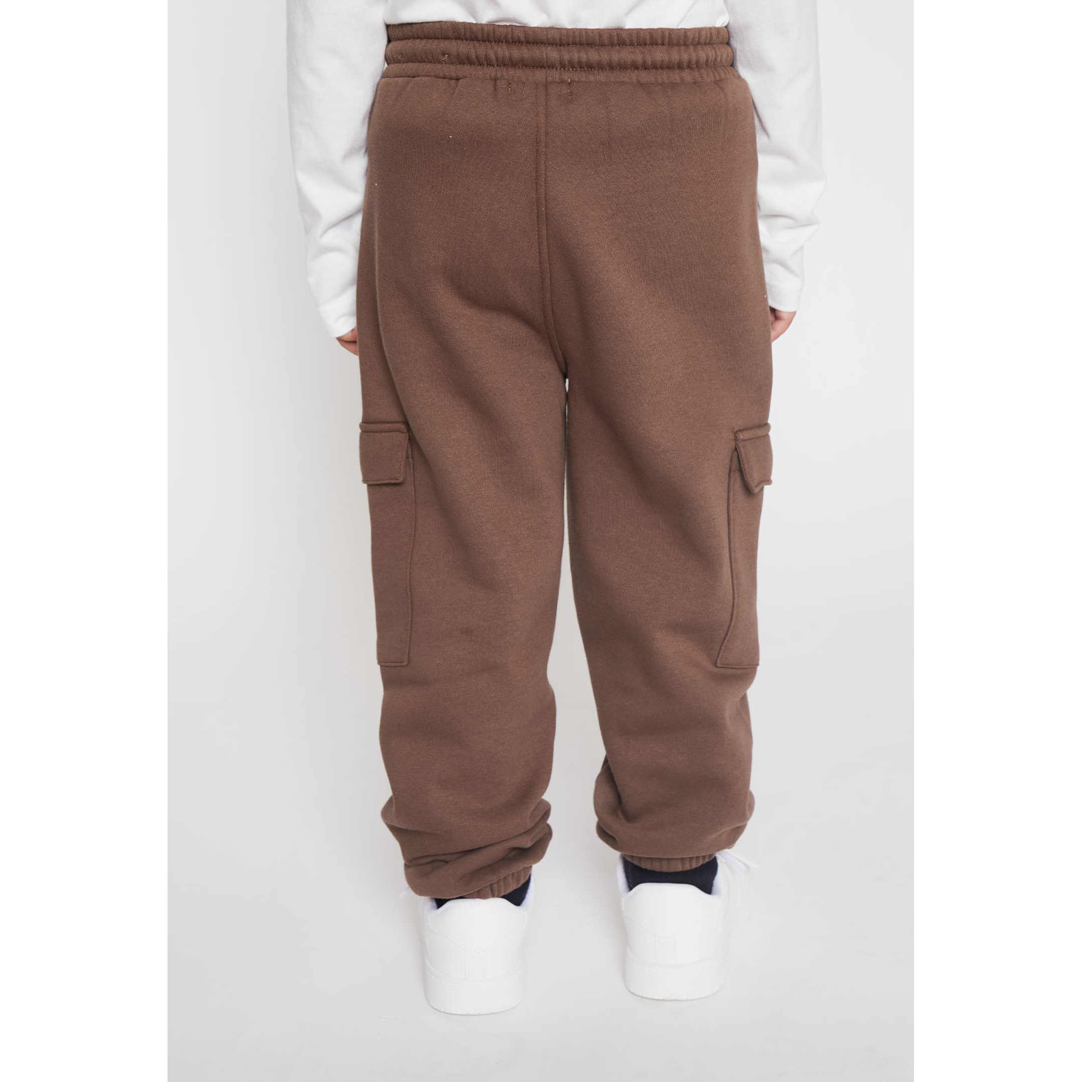Pantalón Buzo Cargo Niño Café Familyshop 3