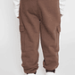 Pantalón Buzo Cargo Niño Café Familyshop - Miniatura 3