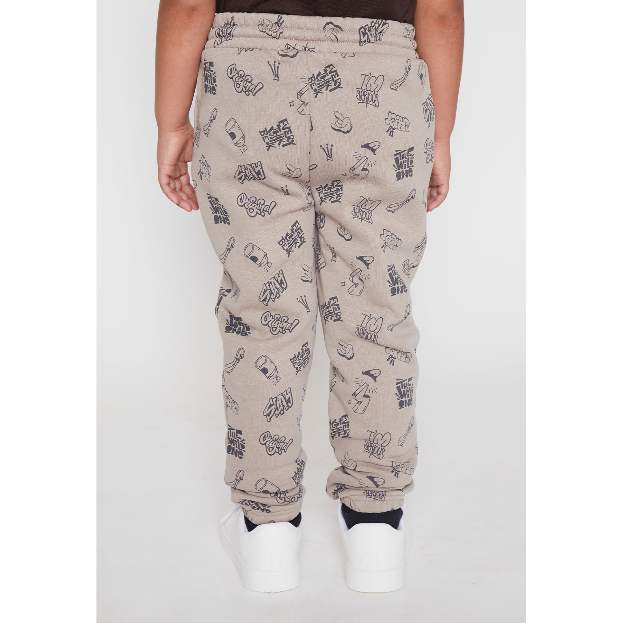 Pantalón Buzo Slay Niño Café Familyshop 3