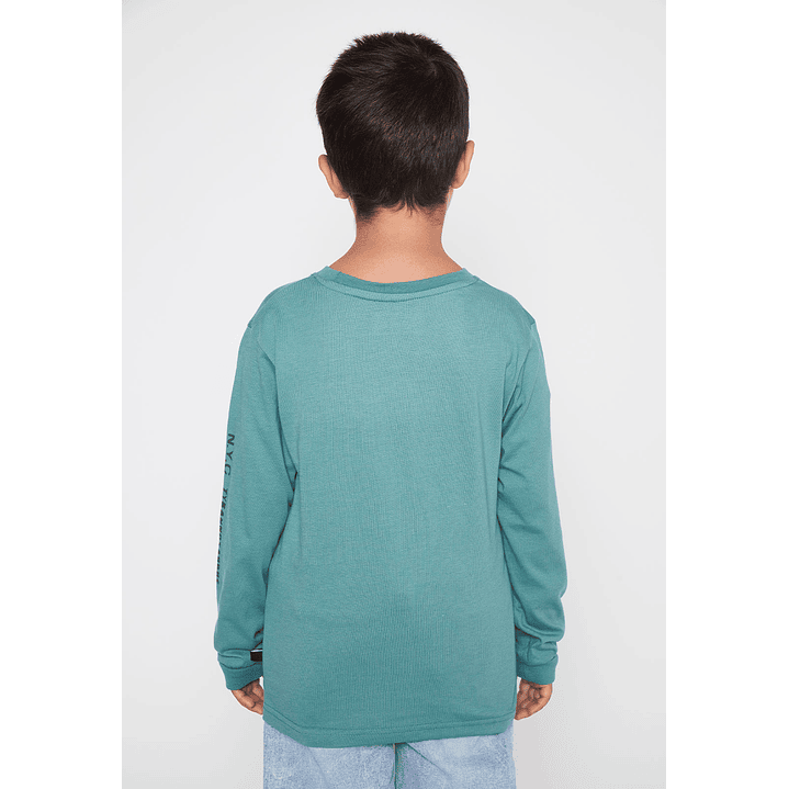 Polera Dino Niño Verde Familyshop 3