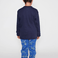 Pijama Jersey Dino Niño Azul Familyshop - Miniatura 3