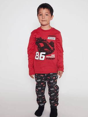 Pijama Jersey Rower Niño Rojo Familyshop