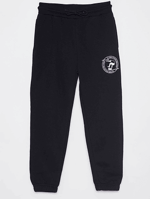 Pantalón Buzo Basic Niño Negro Familyshop