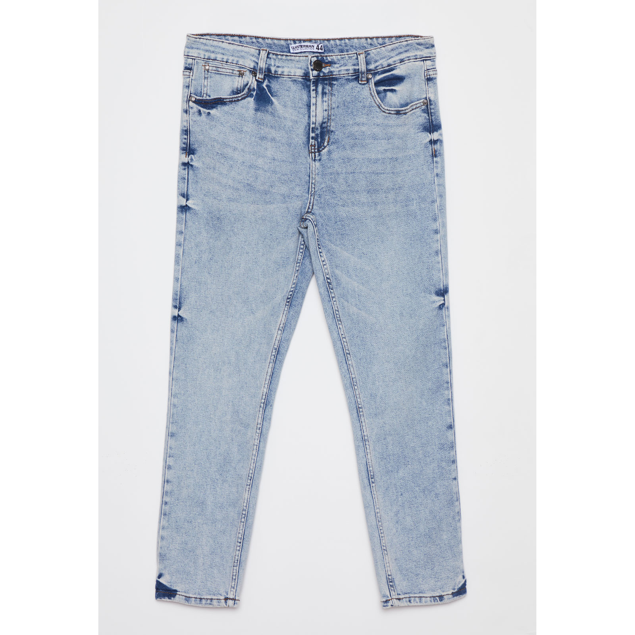 Jeans Cropped Hombre Azul Familyshop 1