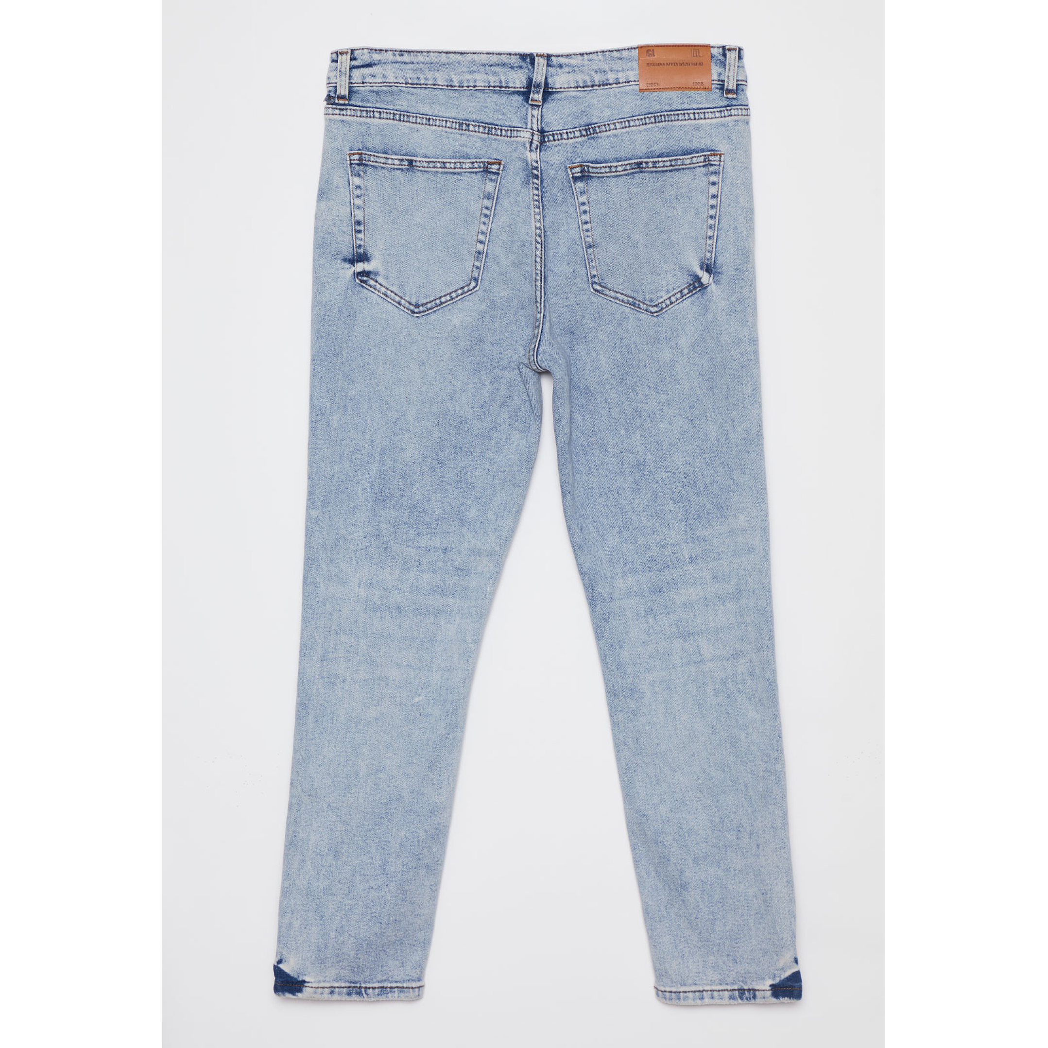 Jeans Cropped Hombre Azul Familyshop 2