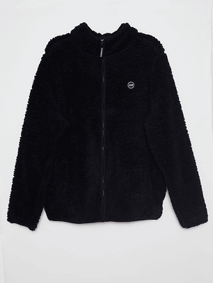 Polar Basic Liso Hombre Negro Familyshop