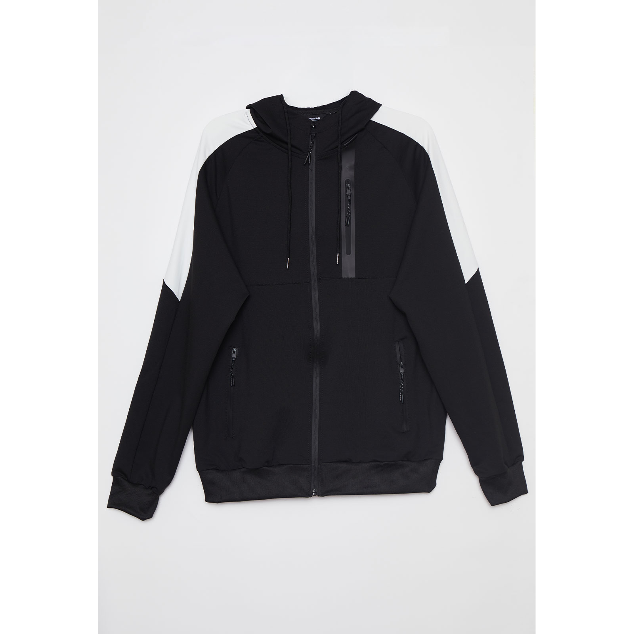 Polerón Deportiva Hombre Negro Familyshop 1