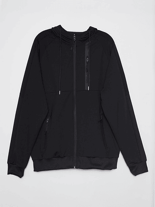 Polerón Deportivo Hombre Gris Familyshop