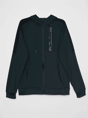 Polerón Deportiva Hombre Verde Familyshop