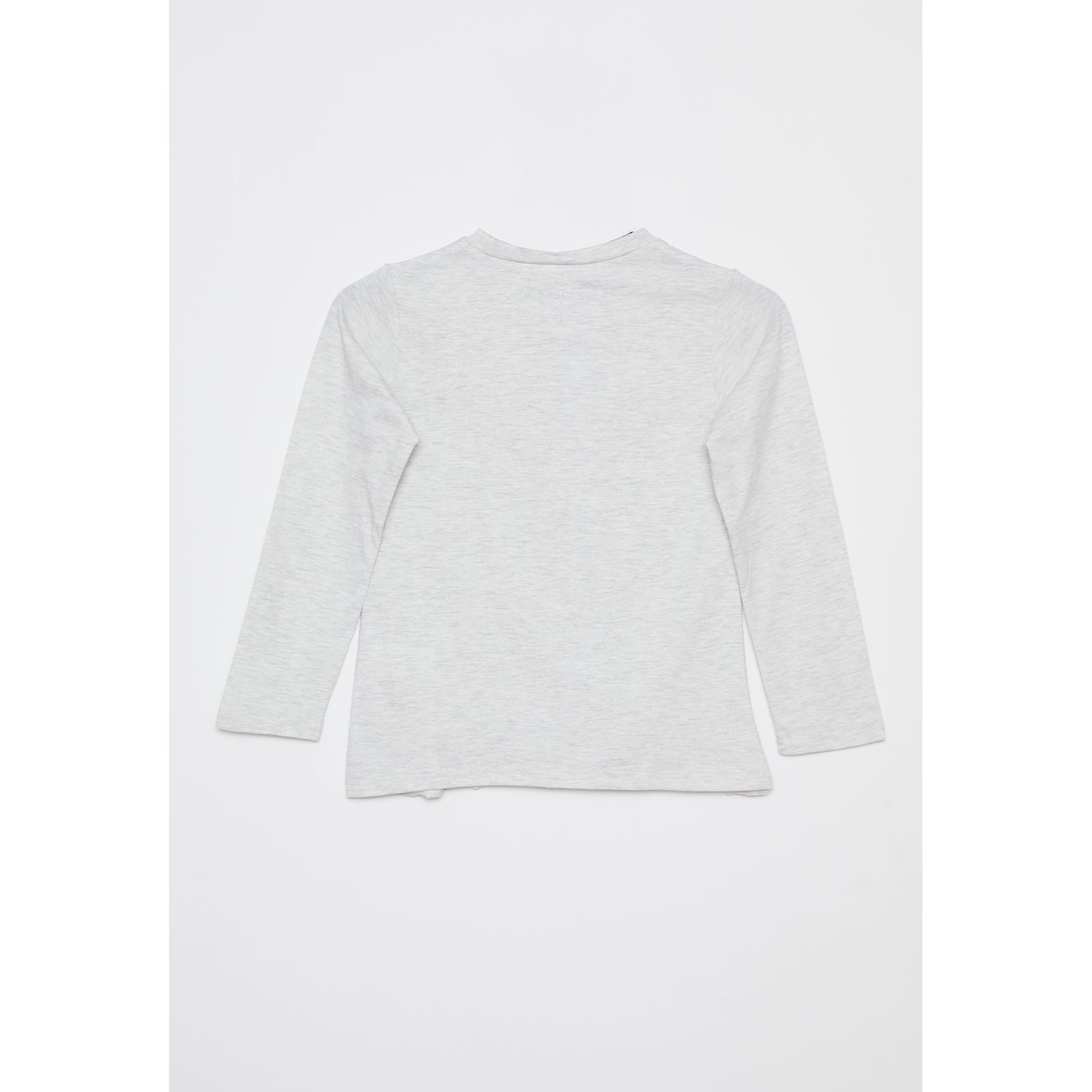 Polera Animalitos Niña Gris Familyshop 2