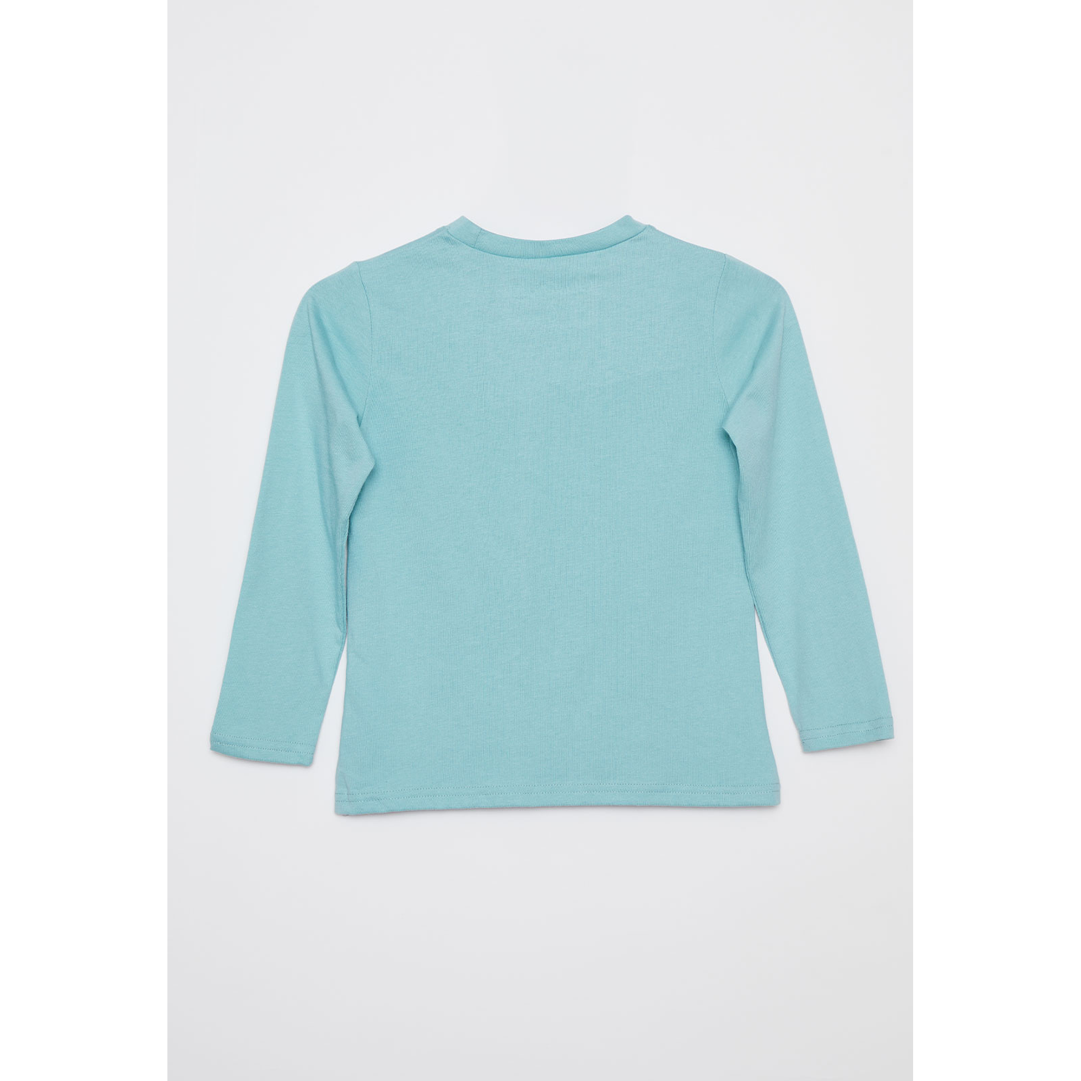 Polera Animalitos Niña Turquesa Familyshop 2