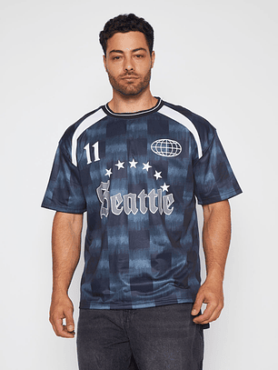 Polera Seattle Hombre Gris Familyshop