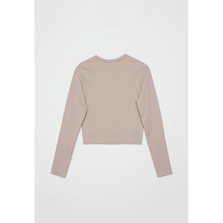 Polera SeamLess Mujer Arena Familyshop 2