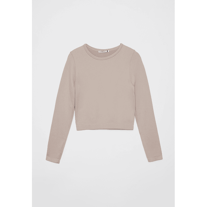 Polera SeamLess Mujer Arena Familyshop 1