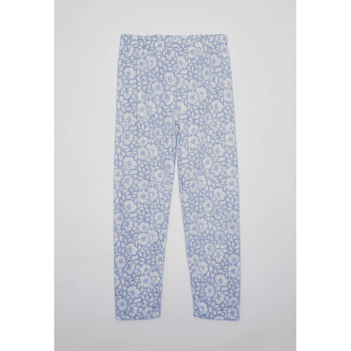 Pijama Polar Bas Mujer Celeste Familyshop 4