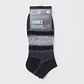 Calcetín Tripack Corto Hombre Negro Familyshop - Miniatura 2