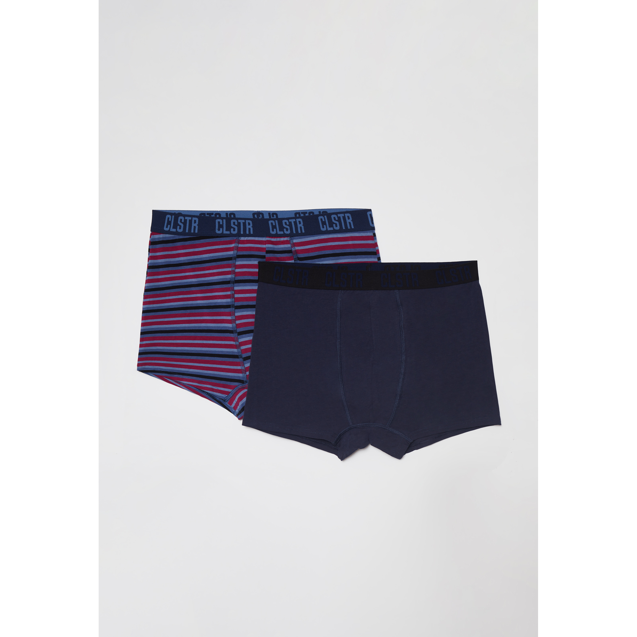Boxer Bipack Liso Hombre Azul Familyshop 1