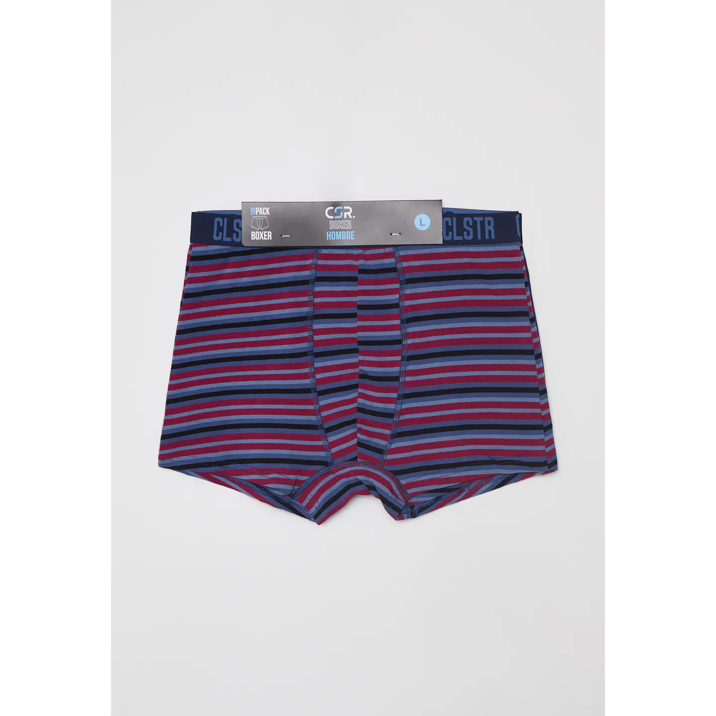 Boxer Bipack Liso Hombre Azul Familyshop 2