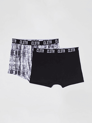 Boxer Bipack Hombre Blanco Familyshop