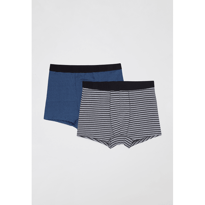 Boxer Bipack Hombre Azul Familyshop 1
