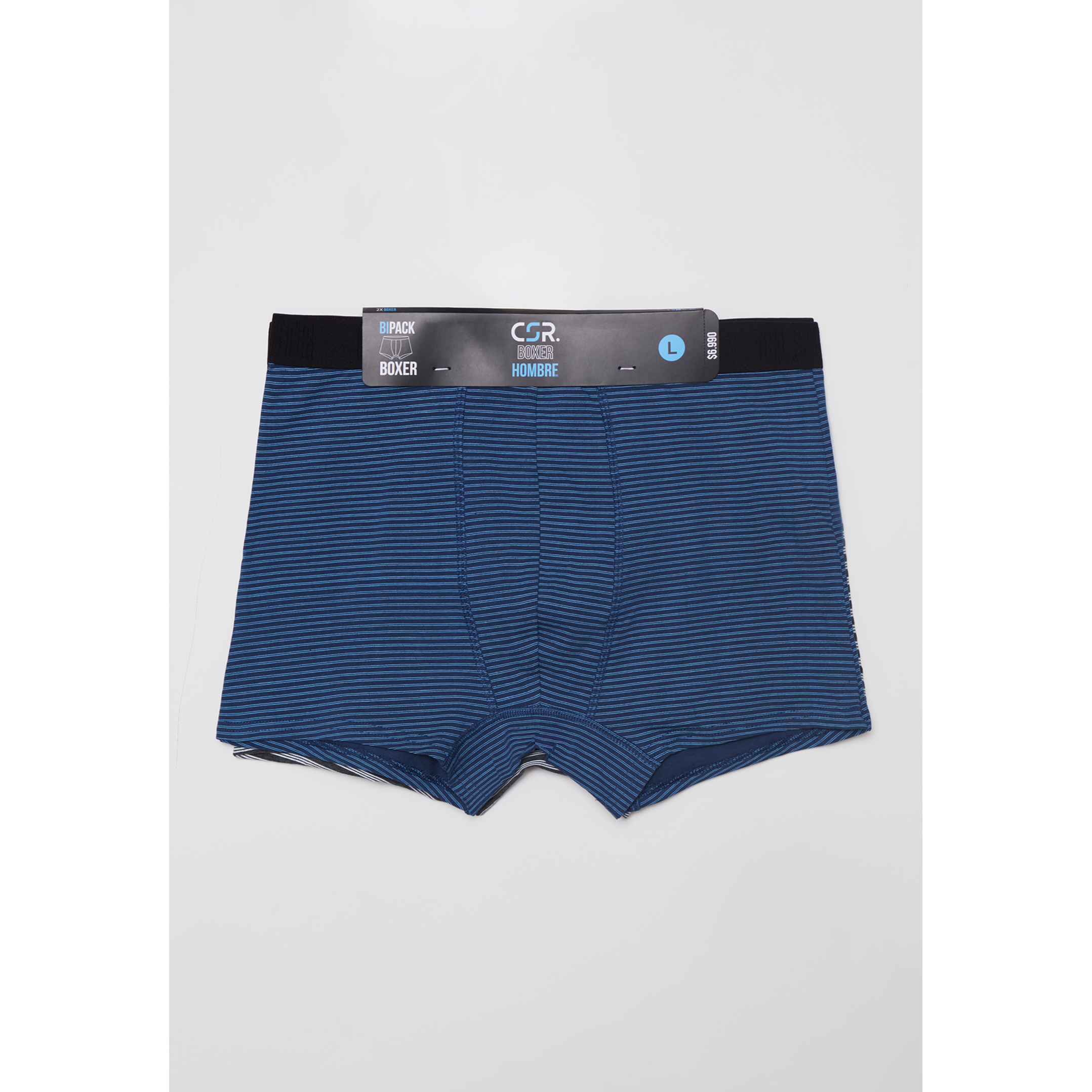 Boxer Bipack Hombre Azul Familyshop 2